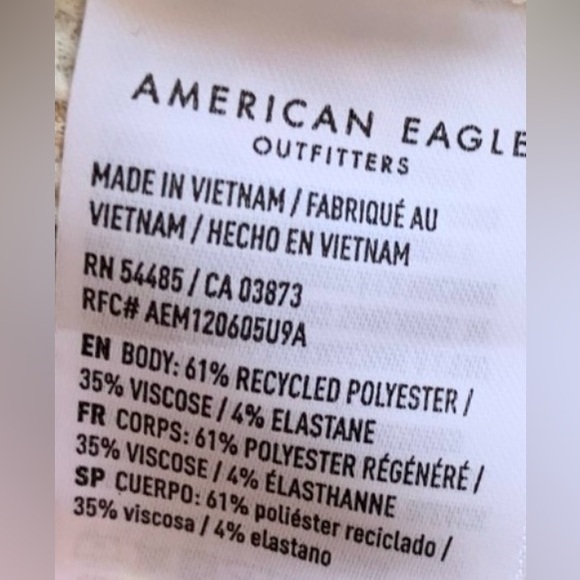 AMERICAN EAGLE Holiday Christmas Onesie Jumpsuit Pajama SZ L NWT - Picture 4 of 6